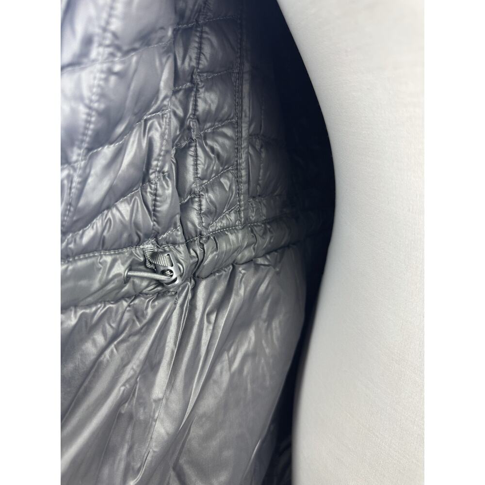 The North Face ThermoBall Parka Jacket Gray Puffer Hooded Outdoor Women's Medium - Picture 9 of 16